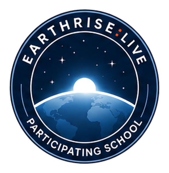 Earthrise:Live Participating School badge