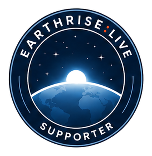 Earthrise:Live Supporter badge